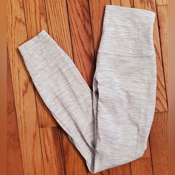 lululemon athletica Pants - Lululemon Striped Yoga Pants 2